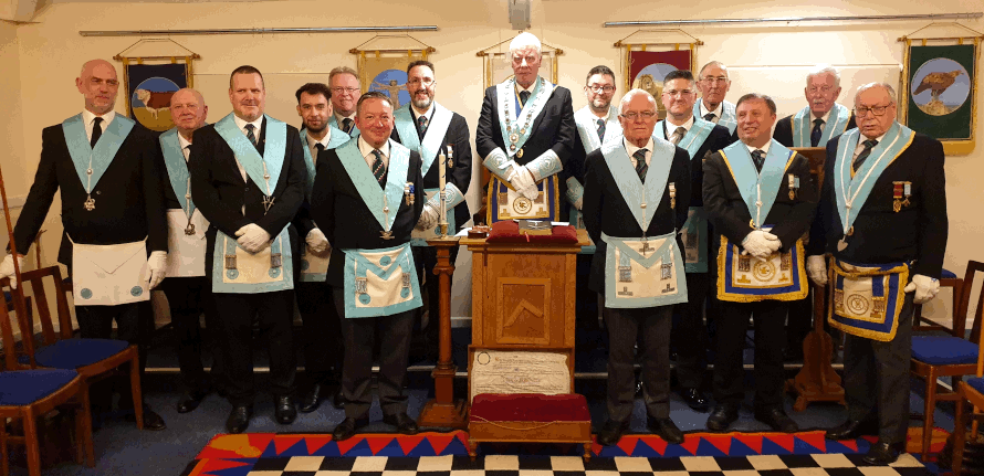 WM Brian Hughes and Brethren
